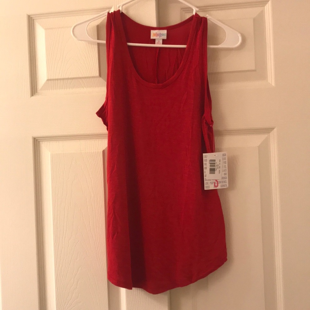 LulaRoe Red Tank
